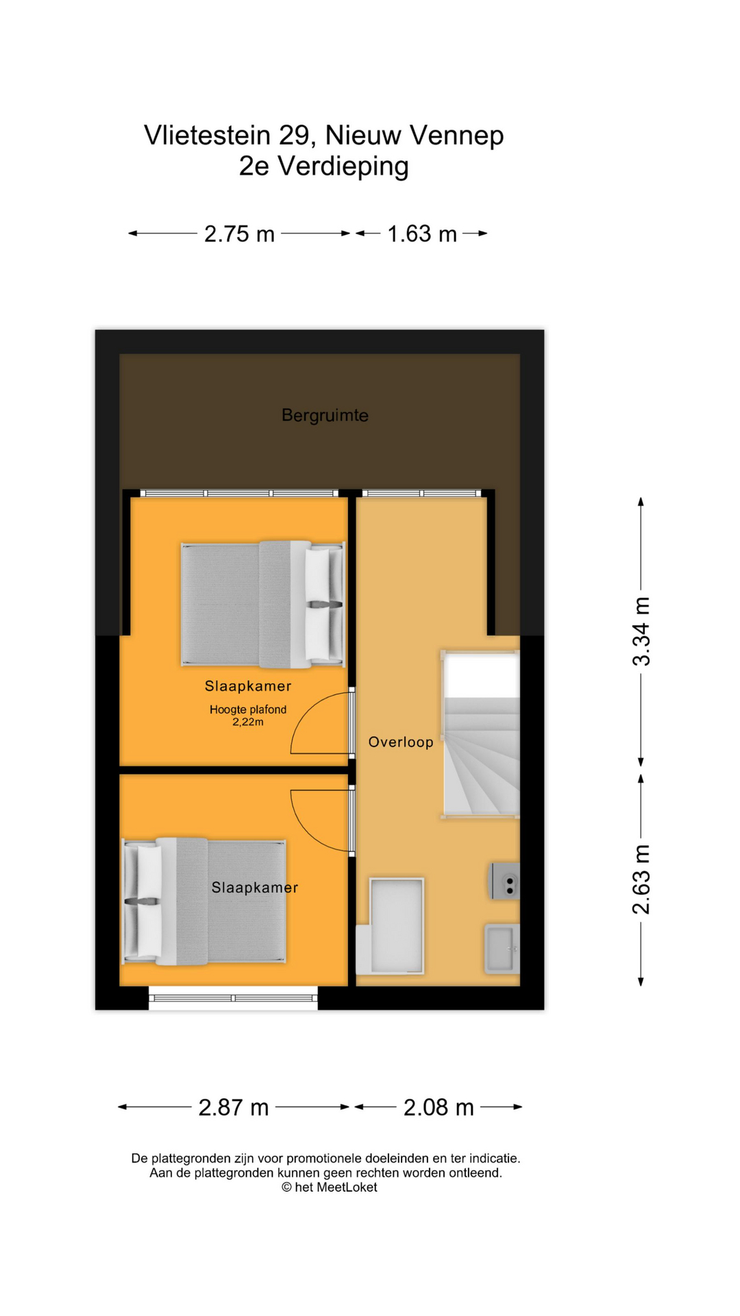 Vlietestein 29 , 2151 KL Nieuw-vennep map